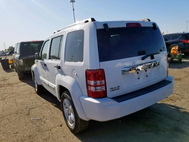 1C4PJMCK5CW102430 - 2012 JEEP LIBERTY LI WHITE photo 3