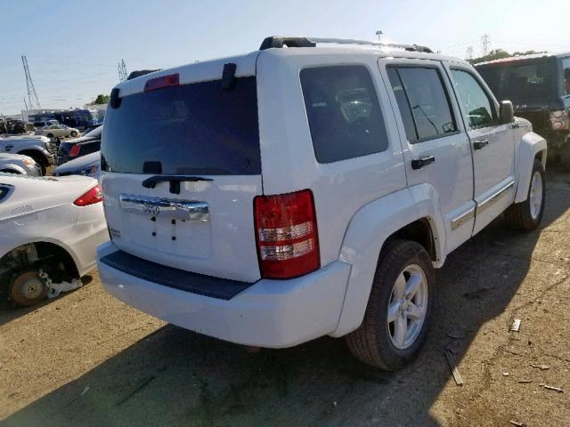 1C4PJMCK5CW102430 - 2012 JEEP LIBERTY LI WHITE photo 4