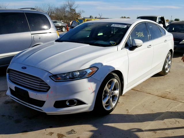 3FA6P0G76GR328192 - 2016 FORD FUSION S WHITE photo 2