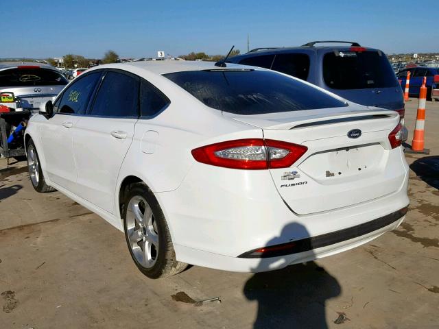 3FA6P0G76GR328192 - 2016 FORD FUSION S WHITE photo 3