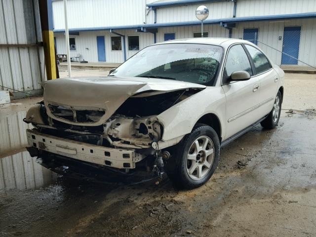 1MEFM53291G634469 - 2001 MERCURY SABLE LS WHITE photo 2