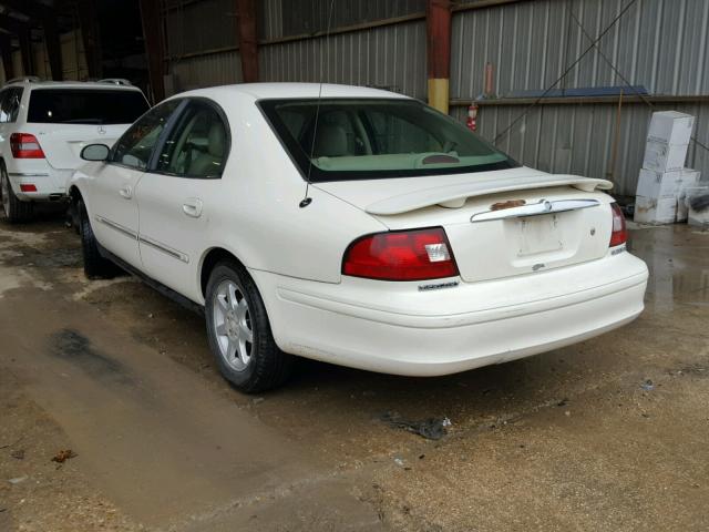 1MEFM53291G634469 - 2001 MERCURY SABLE LS WHITE photo 3