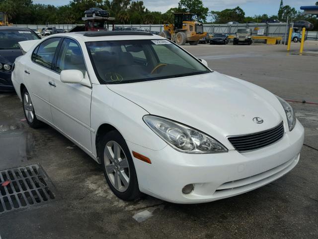 JTHBA30G065155307 - 2006 LEXUS ES 330 WHITE photo 1