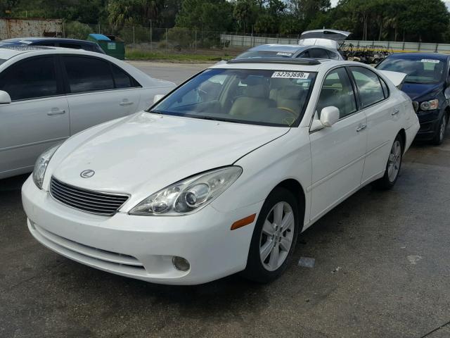 JTHBA30G065155307 - 2006 LEXUS ES 330 WHITE photo 2