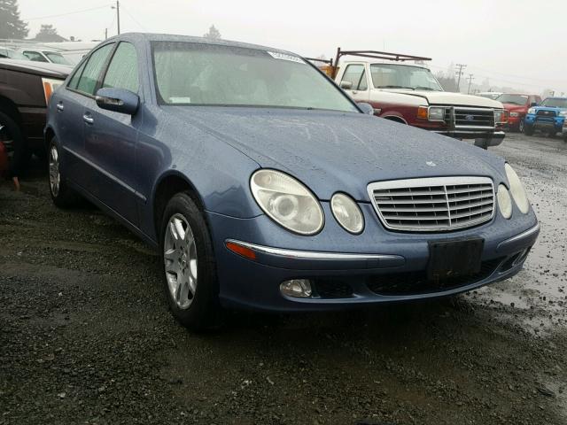 WDBUF65J83A165909 - 2003 MERCEDES-BENZ E 320 BLUE photo 1