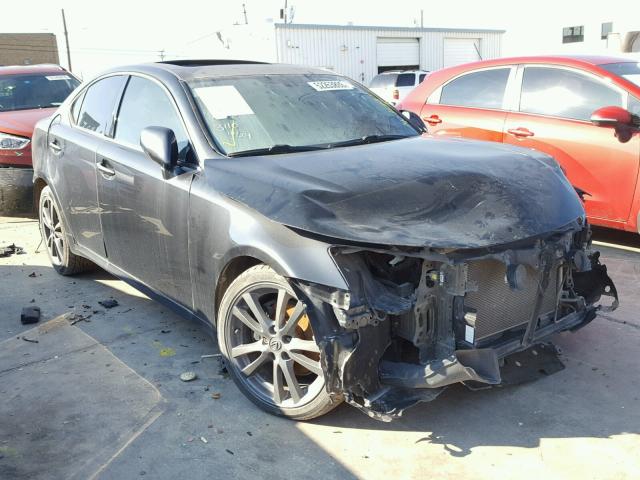 JTHBK262182073092 - 2008 LEXUS IS 250 GRAY photo 1