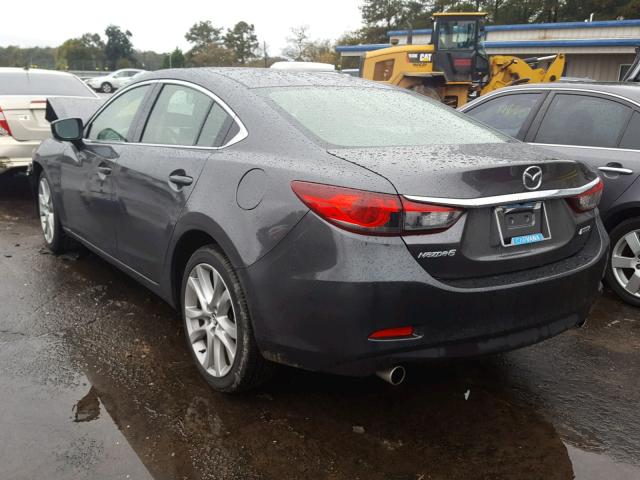 JM1GL1V59H1116500 - 2017 MAZDA 6 TOURING GRAY photo 3