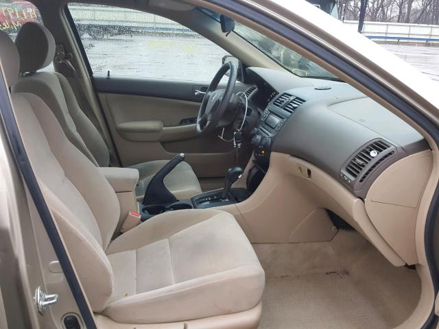 1HGCM56187A033946 - 2007 HONDA ACCORD VAL GOLD photo 5