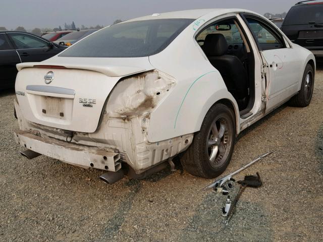 1N4BL21E67N408687 - 2007 NISSAN ALTIMA 3.5 WHITE photo 4