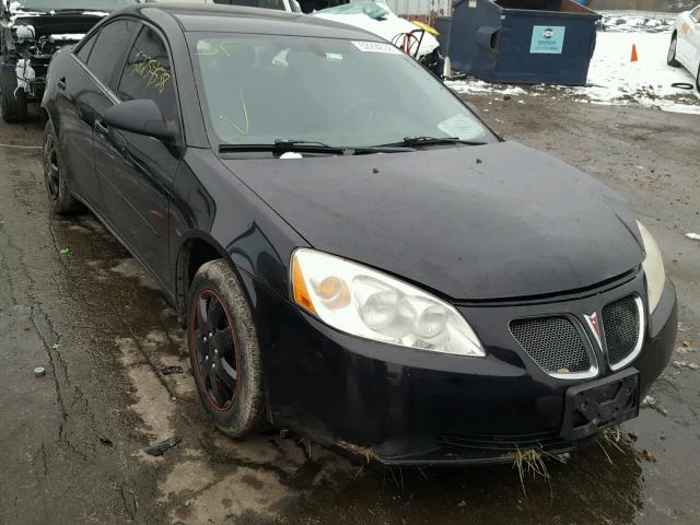 1G2ZF55B564263314 - 2006 PONTIAC G6 SE BLACK photo 1