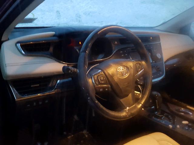 4T1BK1EB4FU191681 - 2015 TOYOTA AVALON XLE MAROON photo 9