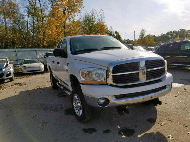 3D7KS28D86G123089 - 2006 DODGE RAM 2500 S Սպիտակ լուսանկար 1