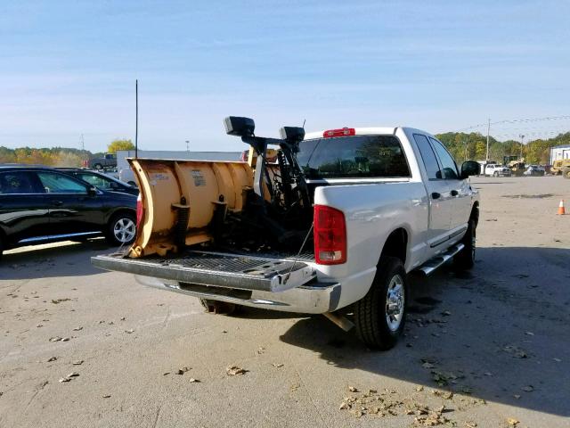 3D7KS28D86G123089 - 2006 DODGE RAM 2500 S Սպիտակ լուսանկար 4