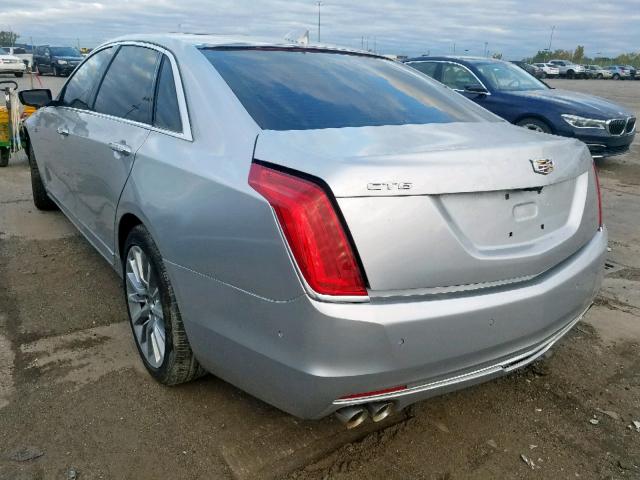 1G6KF5RS2GU164588 - 2016 CADILLAC CT6 PREMIU SILVER photo 3