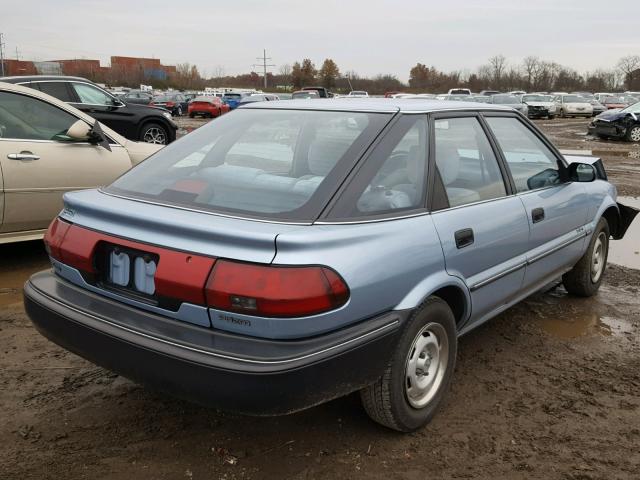 1Y1SK7165LZ035367 - 1990 GEO PRIZM BASE BLUE photo 4