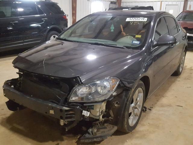 1G1ZC5EB0AF307827 - 2010 CHEVROLET MALIBU 1LT GRAY photo 2