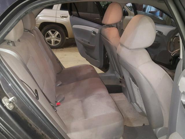 1G1ZC5EB0AF307827 - 2010 CHEVROLET MALIBU 1LT GRAY photo 6