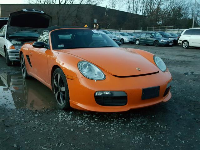 WP0CA29878U710192 - 2008 PORSCHE BOXSTER ORANGE photo 1