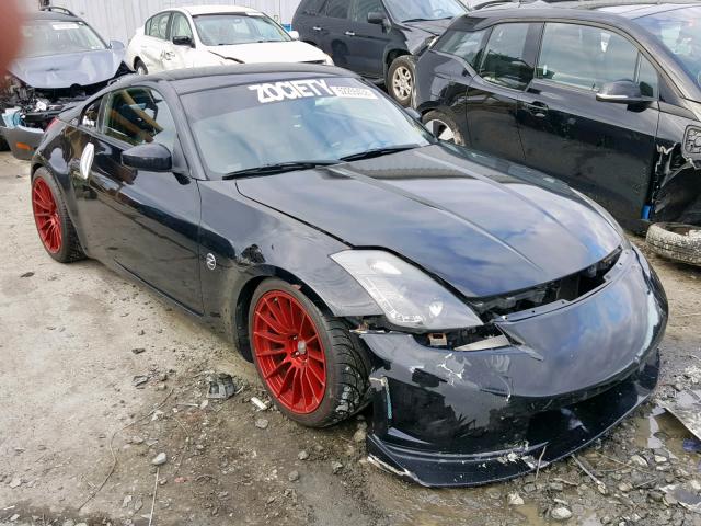 JN1AZ34E83T021587 - 2003 NISSAN 350Z COUPE BLACK photo 1