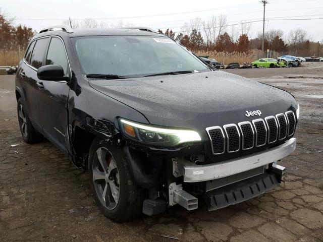 1C4PJMDX3KD136550 - 2019 JEEP CHEROKEE L BLACK photo 1