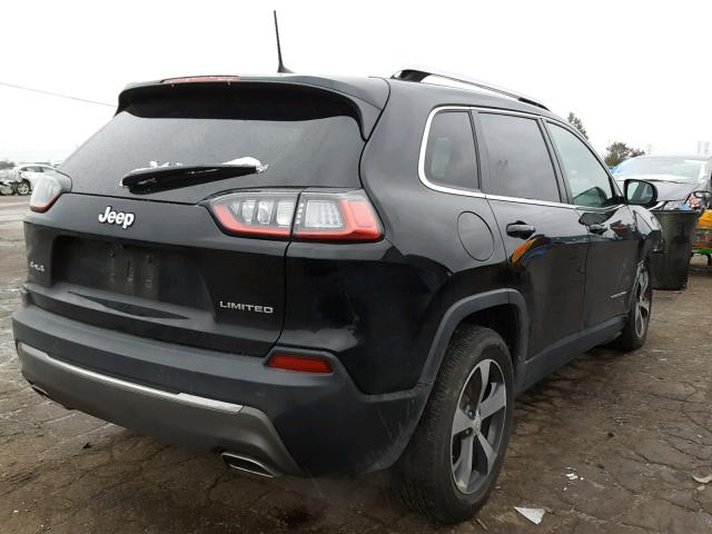 1C4PJMDX3KD136550 - 2019 JEEP CHEROKEE L BLACK photo 4