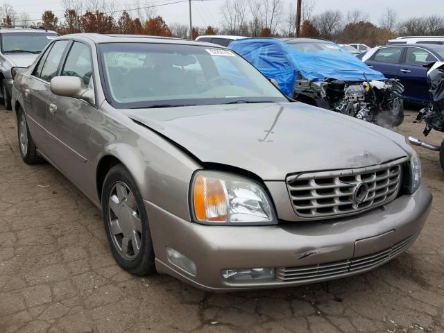 1G6KF5795YU246106 - 2000 CADILLAC DEVILLE DT TAN photo 1