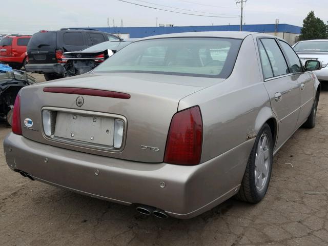 1G6KF5795YU246106 - 2000 CADILLAC DEVILLE DT TAN photo 4