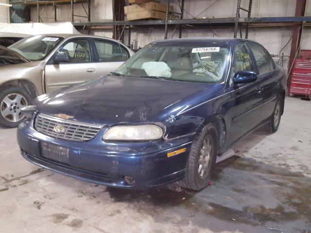 1G1NE52M6X6254803 - 1999 CHEVROLET MALIBU LS 蓝色 照片 2