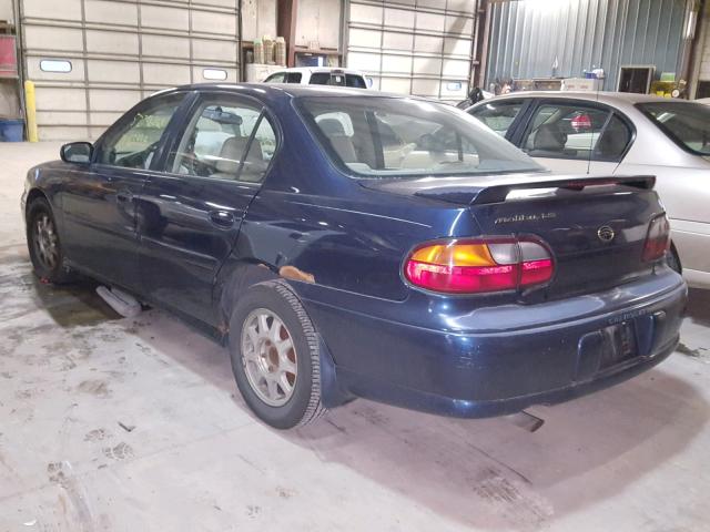 1G1NE52M6X6254803 - 1999 CHEVROLET MALIBU LS 蓝色 照片 3