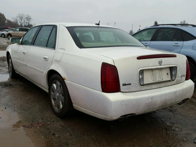 1G6KF57955U231780 - 2005 CADILLAC DEVILLE DT WHITE photo 3