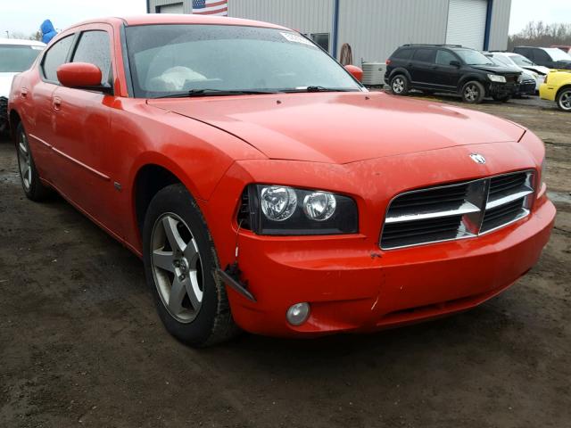 2B3CA3CV4AH122247 - 2010 DODGE CHARGER SX RED photo 1