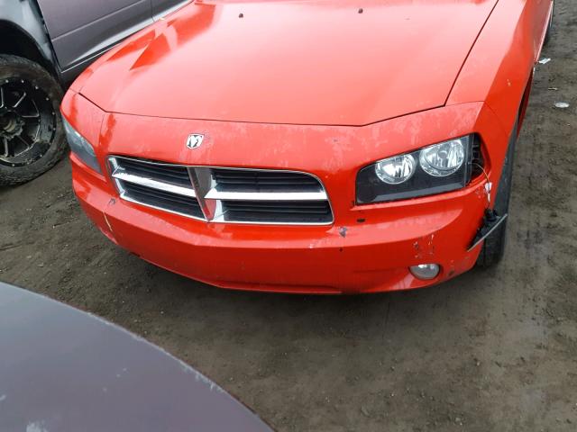 2B3CA3CV4AH122247 - 2010 DODGE CHARGER SX RED photo 9