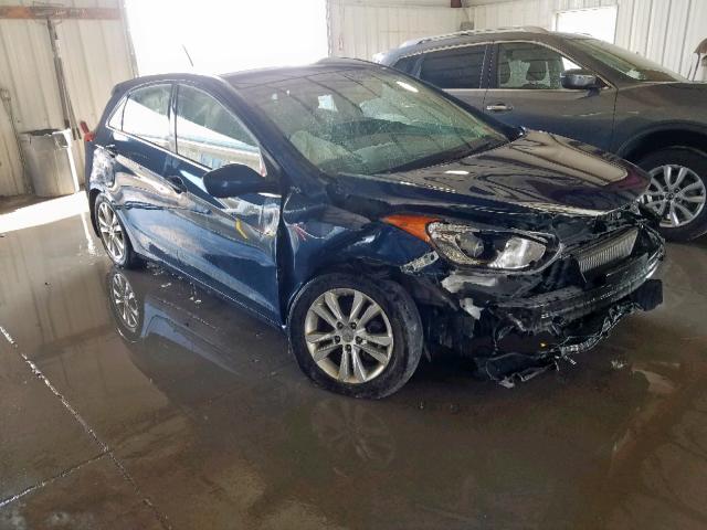 KMHD35LH2EU209467 - 2014 HYUNDAI ELANTRA GT BLUE photo 1