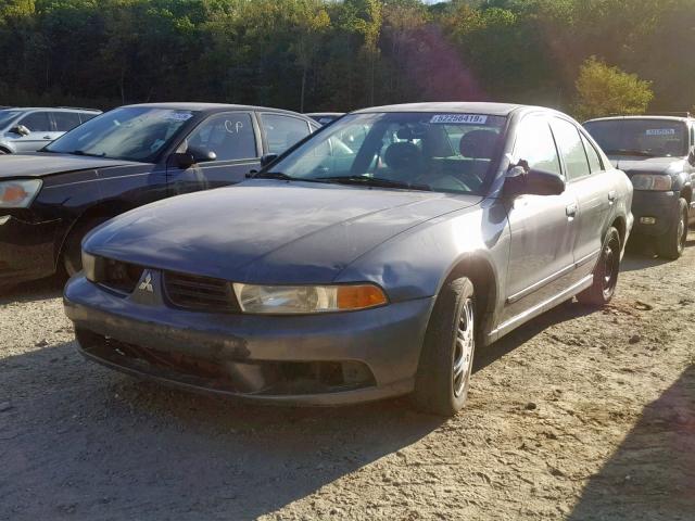 4A3AA36G93E190179 - 2003 MITSUBISHI GALANT DE GRAY photo 2