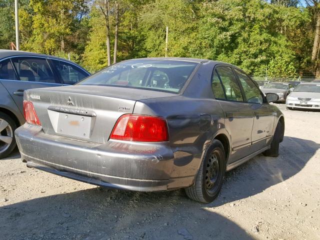 4A3AA36G93E190179 - 2003 MITSUBISHI GALANT DE GRAY photo 4