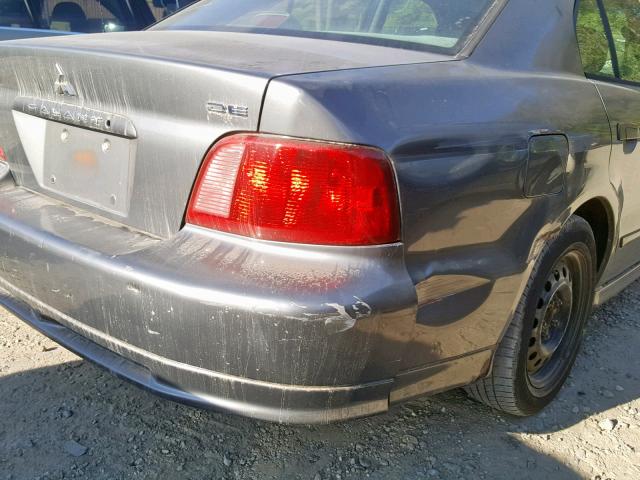 4A3AA36G93E190179 - 2003 MITSUBISHI GALANT DE GRAY photo 9