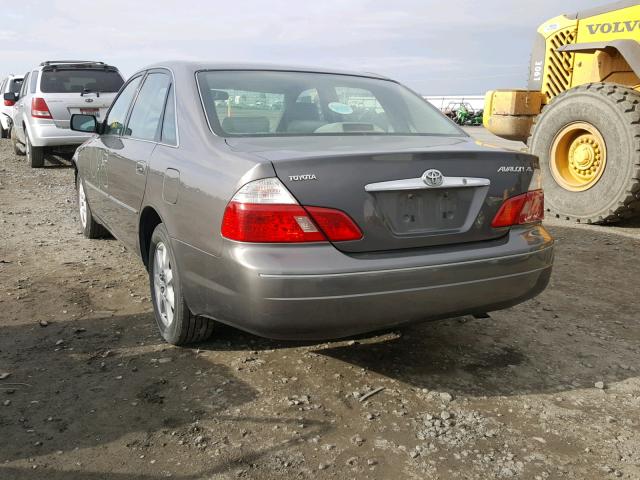 4T1BF28B53U271587 - 2003 TOYOTA AVALON XL/ GRAY photo 3