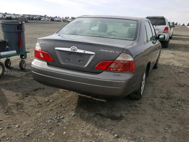 4T1BF28B53U271587 - 2003 TOYOTA AVALON XL/ GRAY photo 4