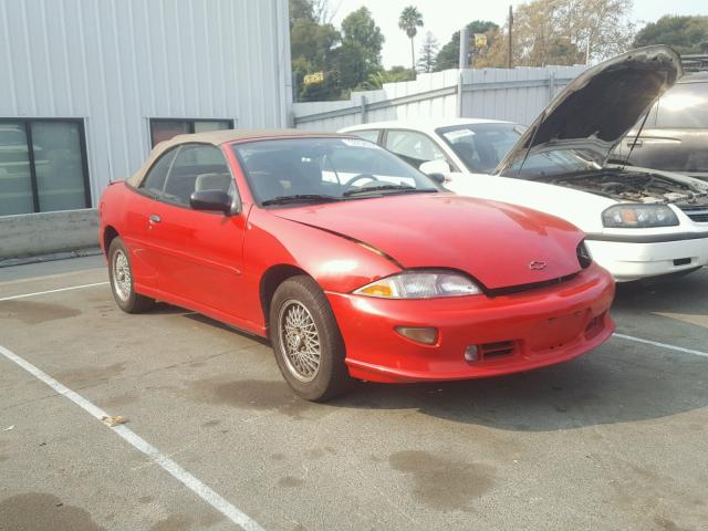 4G1JF32T0XB901936 - 1999 CHEVROLET CAVALIER Z RED photo 1