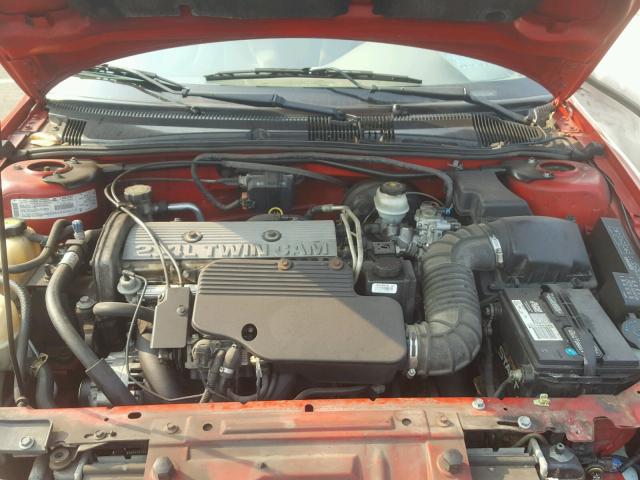 4G1JF32T0XB901936 - 1999 CHEVROLET CAVALIER Z RED photo 7