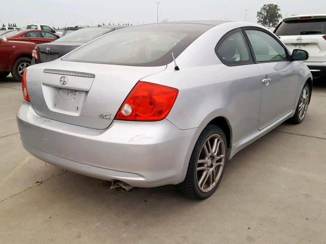 JTKDE177250050202 - 2005 TOYOTA SCION TC ვერცხლისფერი ფოტო 4