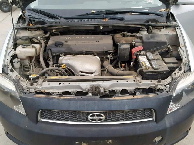 JTKDE177250050202 - 2005 TOYOTA SCION TC ვერცხლისფერი ფოტო 7