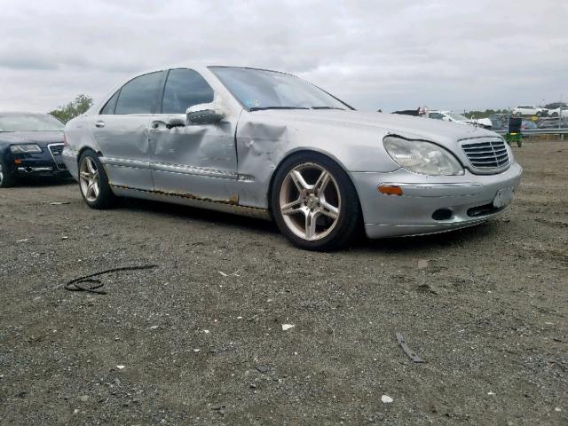 WDBNG75J41A183179 - 2001 MERCEDES-BENZ S 500 GRAY photo 1