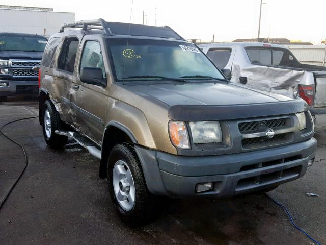 5N1ED28Y51C554498 - 2001 NISSAN XTERRA XE GREEN photo 1