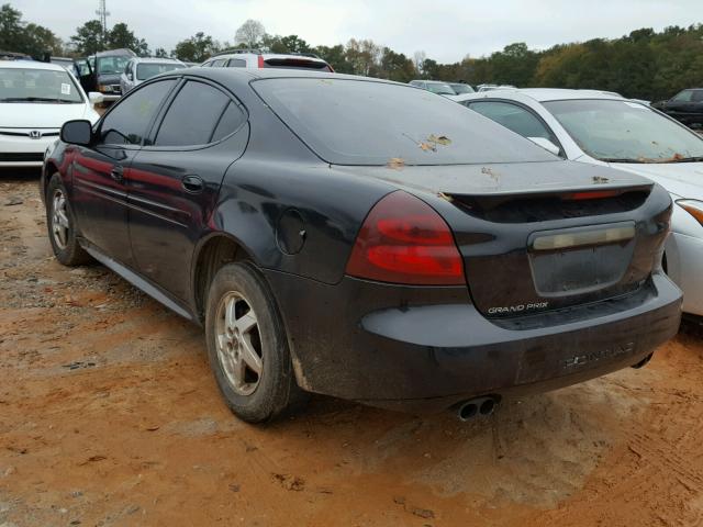 2G2WP522541177739 - 2004 PONTIAC GRAND PRIX BLACK photo 3