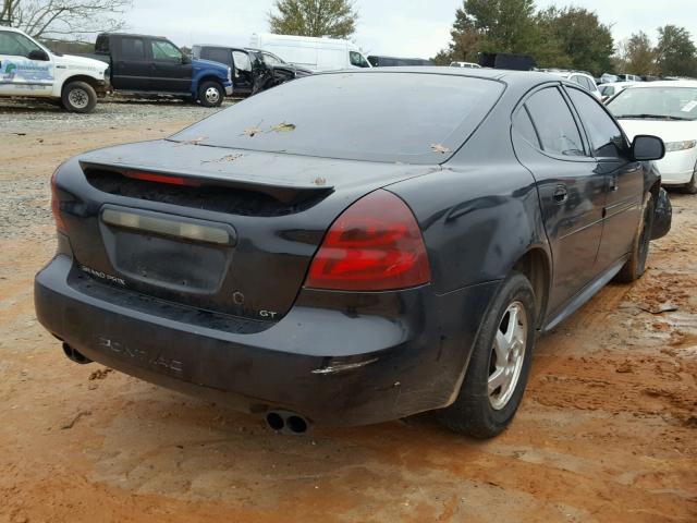 2G2WP522541177739 - 2004 PONTIAC GRAND PRIX BLACK photo 4
