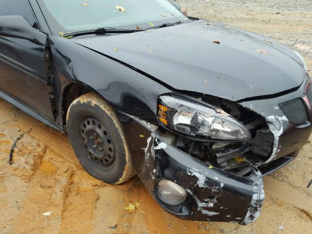 2G2WP522541177739 - 2004 PONTIAC GRAND PRIX BLACK photo 9