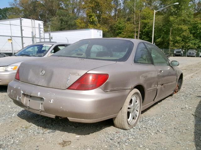 19UYA3256XL006387 - 1999 ACURA 2.3CL BEIGE photo 4