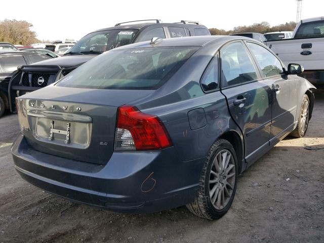 YV1MS390492446681 - 2009 VOLVO S40 2.4I GRAY photo 4