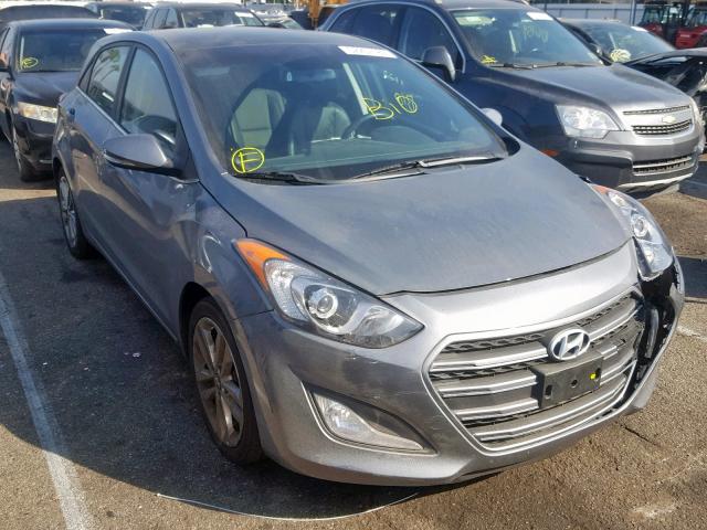 KMHD35LH7GU316260 - 2016 HYUNDAI ELANTRA GT GRAY photo 1